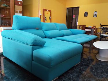 sofa turquesa